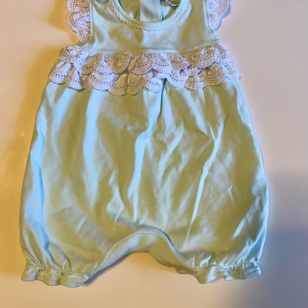 Kissy Kissy Light Blue Baby Outfit